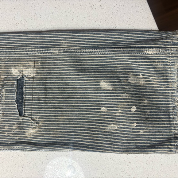 Ralph Lauren Denim & Supply Men's Striped Distressed Jeans Size 36-32 - Picture 6 of 13